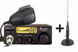 Pachet statie Cobra 19 DX IV EU + antena Cobra HG A1500