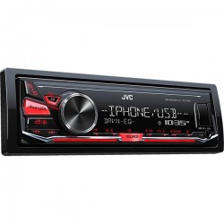 Player auto 1DIN JVC KDX241, 4x50W, FM, USB, Aux, IPod/IPhone, Android