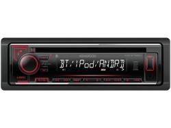 Radio CD rosu cu USB/iPod/Bluetooth si AUX-in Kenwood KDC-BT520U