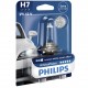  Bec auto cu halogen pentru far Philips H7 White Vision, 12V, 55W, 1 Buc 